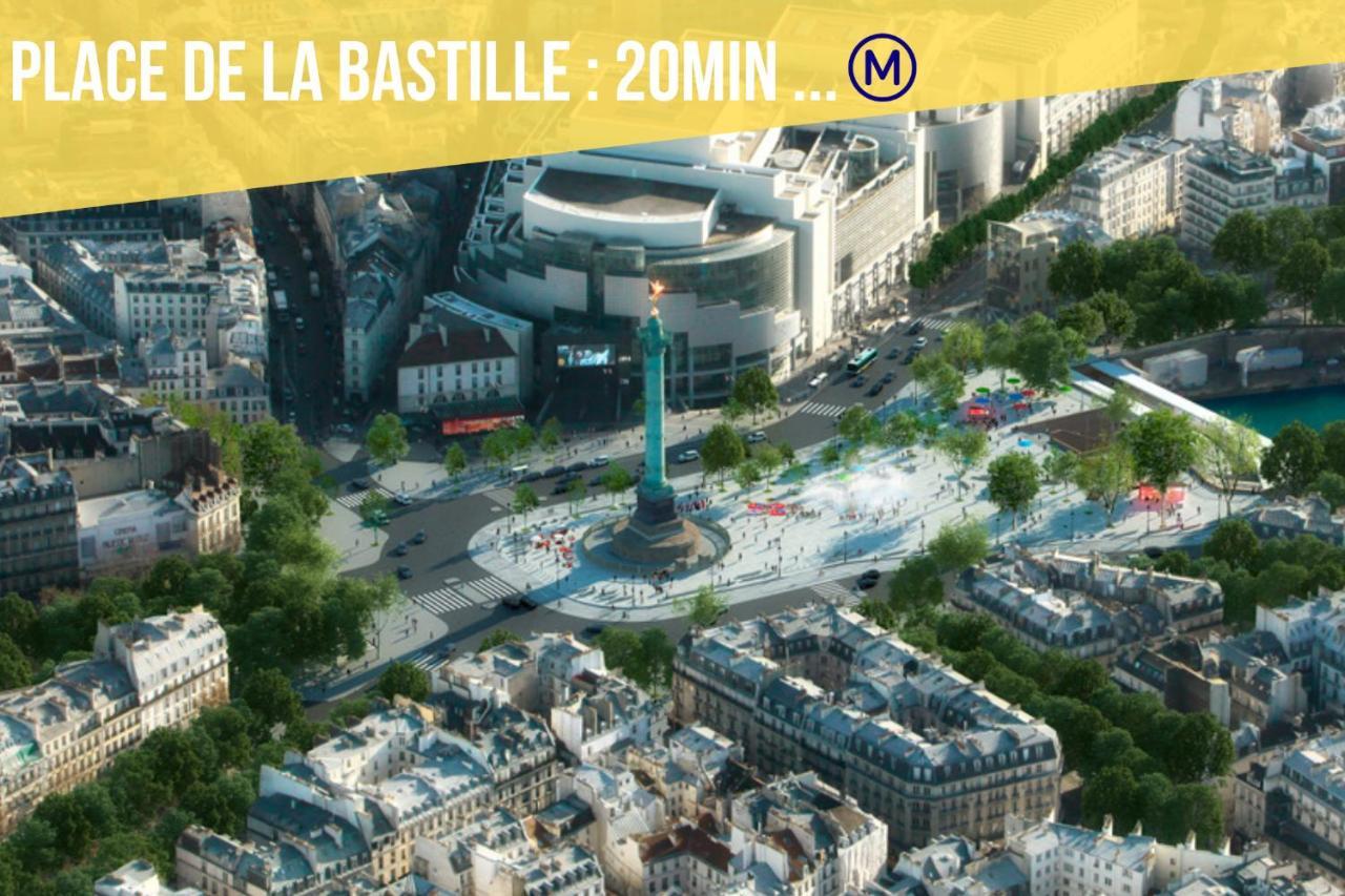 Immotovo - Suite Moderne - Paris 8 Min - Parking - Netflix ヴィルジュイフ エクステリア 写真