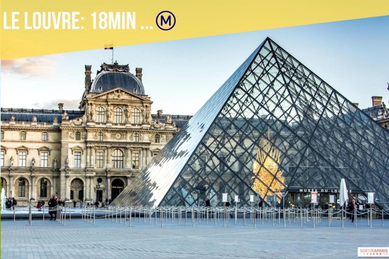Immotovo - Suite Moderne - Paris 8 Min - Parking - Netflix ヴィルジュイフ エクステリア 写真